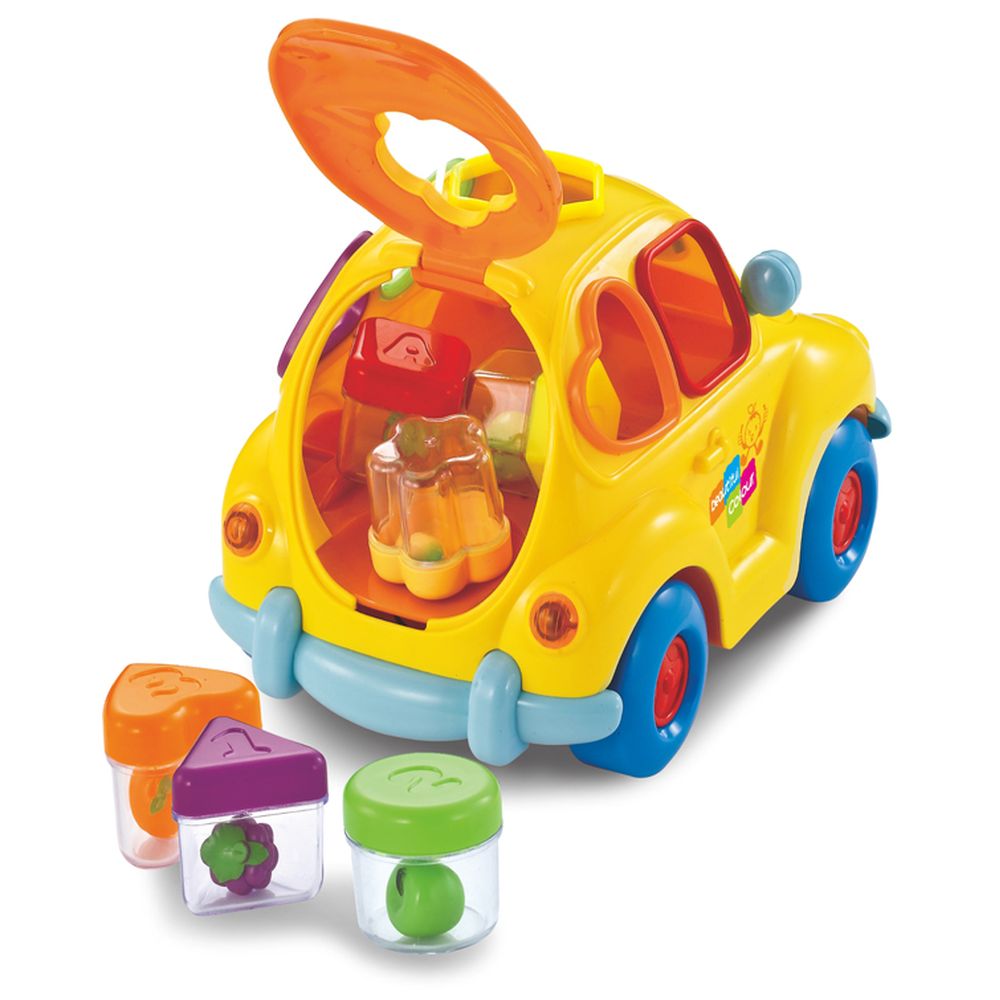 Hola - Super Fun Fruit Car With Shape Sorter, Lights And Sounds