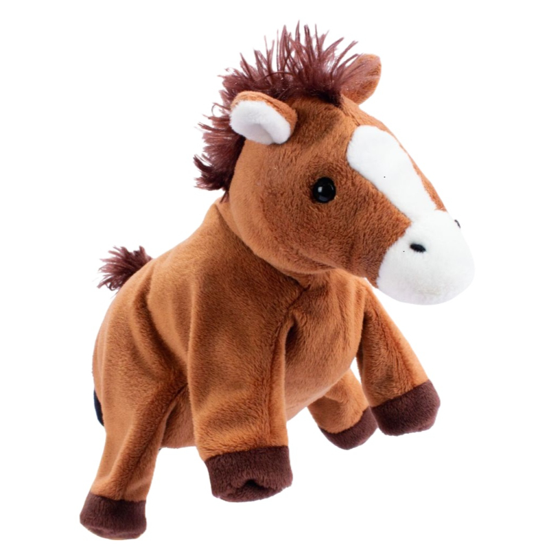 Beleduc - Handpuppet Horse - Brown - 24cm