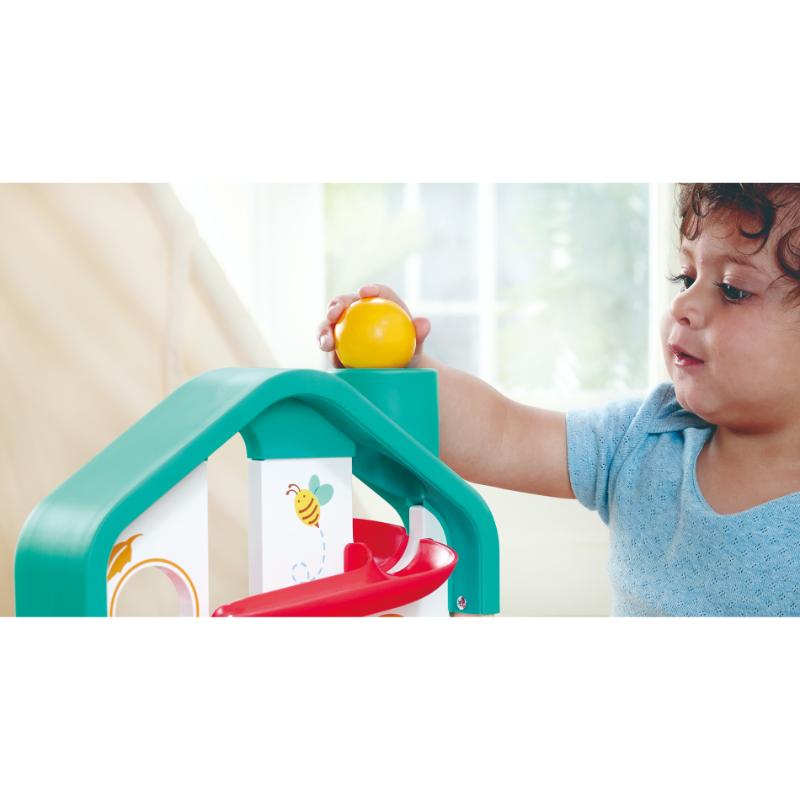 Hape - Wooden Melody Mansion Ball Run - 6pcs