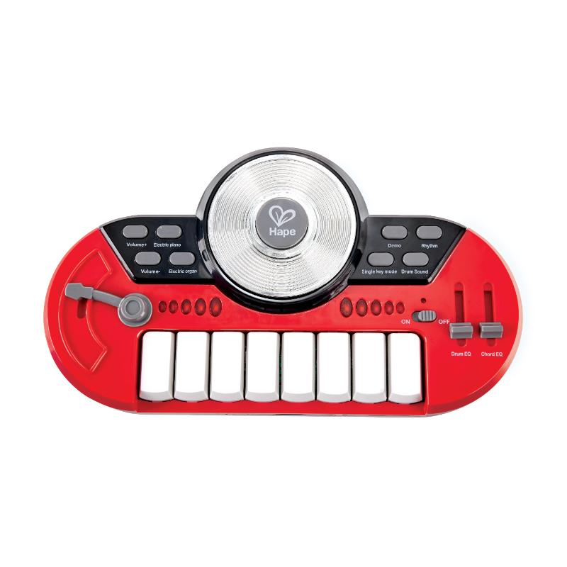 Hape - Cool Beats Drums & Piano Keyboard Musical Instrument Set