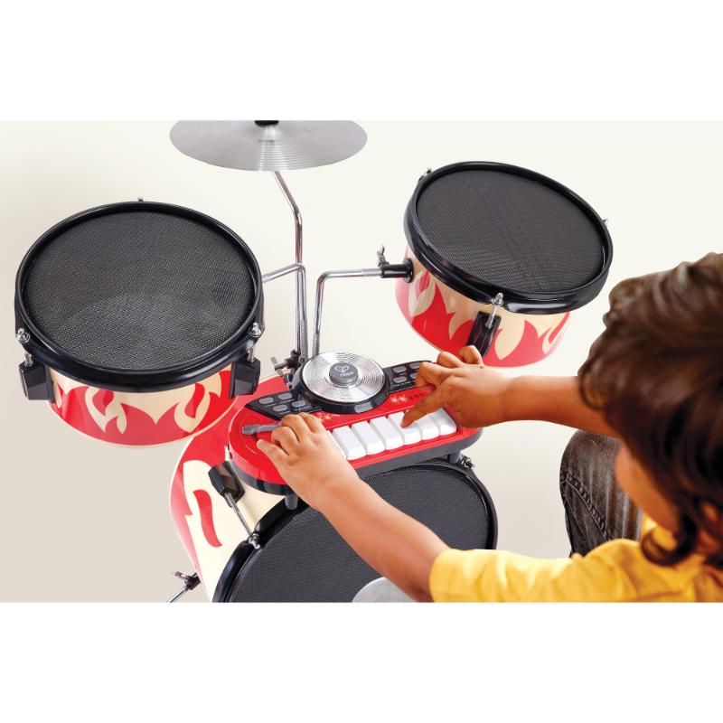 Hape - Cool Beats Drums & Piano Keyboard Musical Instrument Set