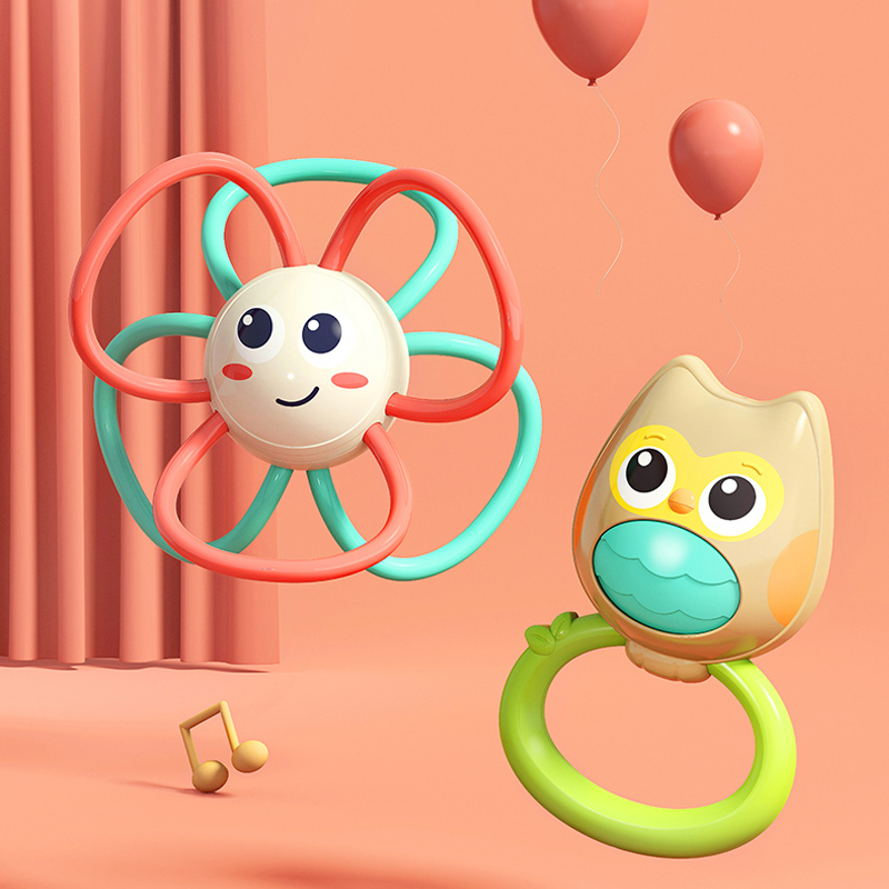 Hola - Owl Orchestra Rattle Baby Teether