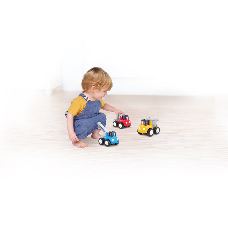 Hola - 4-Wheels Construction Dump Truck - Multicolor