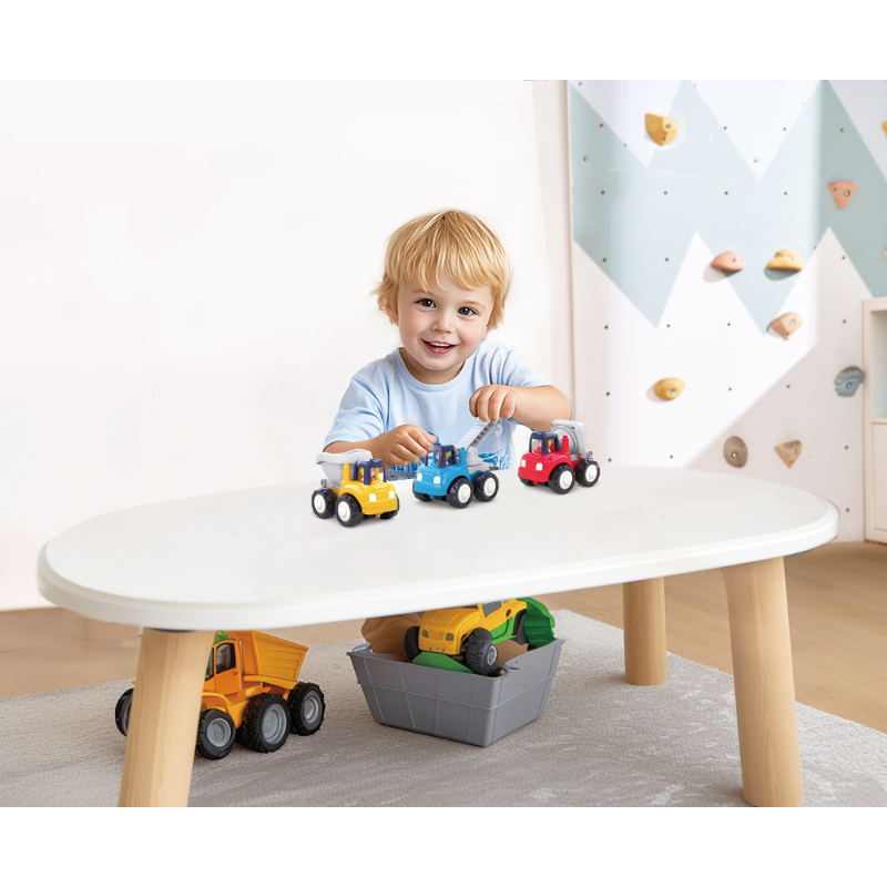 Hola - 4-Wheels Construction Crane Truck - Multicolor