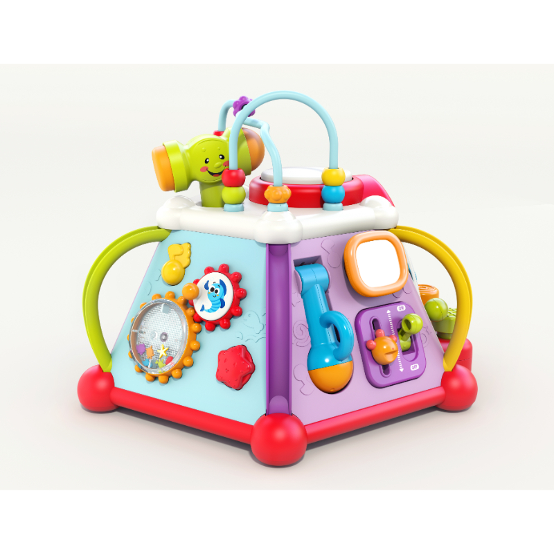 Hola - 15-In-1 Discover Activity Cube Interactive Toy
