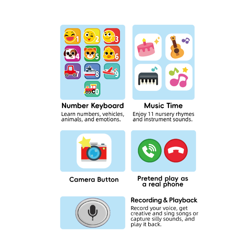 Hola - Record & Learn Baby Phone