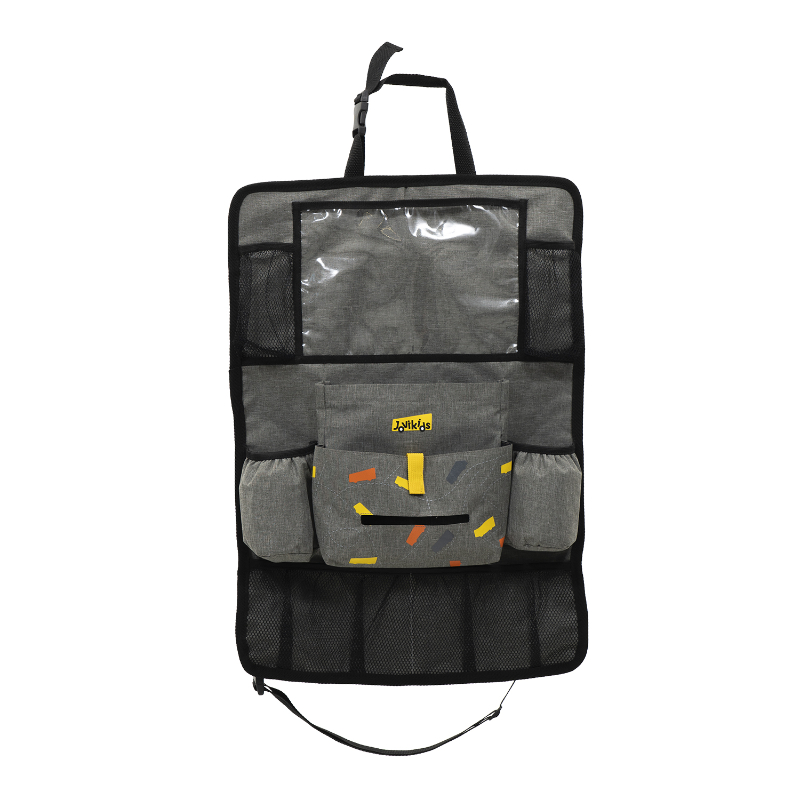 Jovikids - Car Seat Organizer With Pockets Only - Grey
