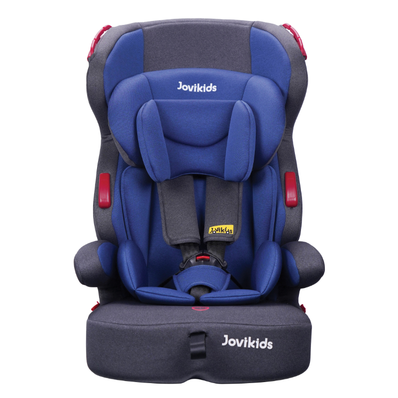 Jovikids - Tammy Convertible Car Seat With 3-Point Seat Belt - Navy Blue