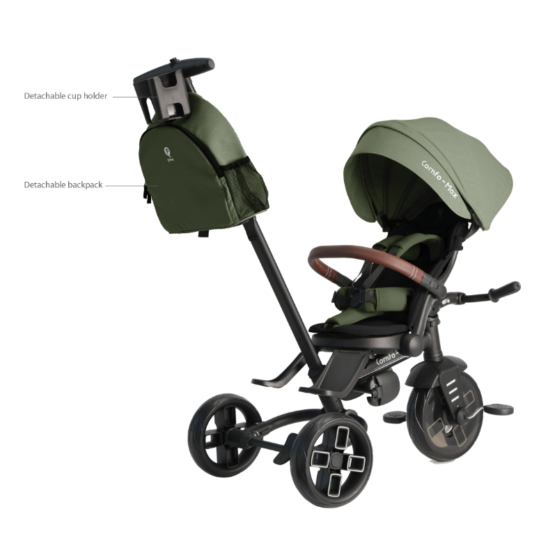 Qplay - Comfo Max 7-In-1 Tricycle For Kids