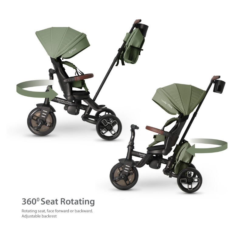 Qplay - Comfo Max 7-In-1 Tricycle For Kids