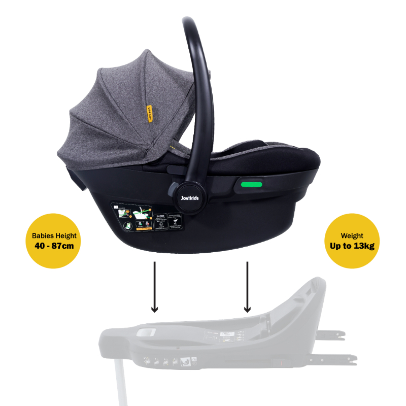 Jovikids - Aria Baby Carrier - Black