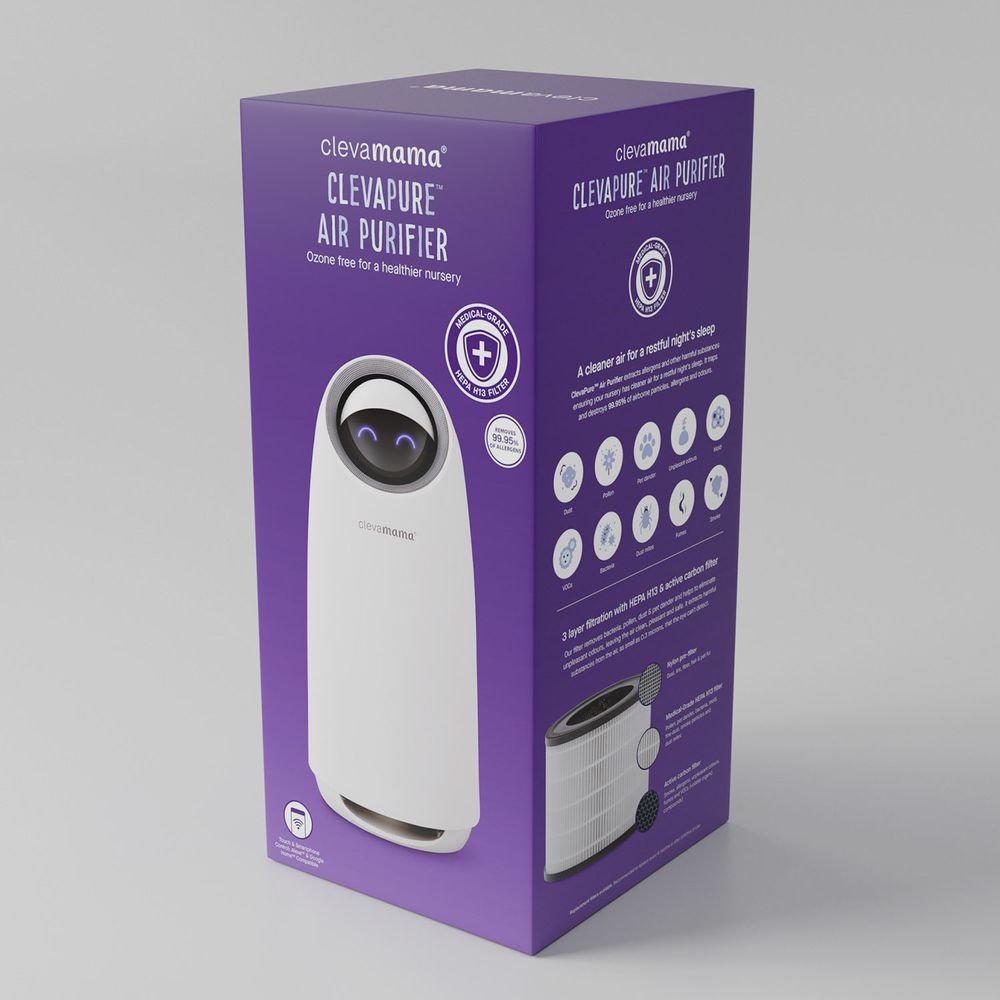 Clevamama ClevaPure Air Purifier - White