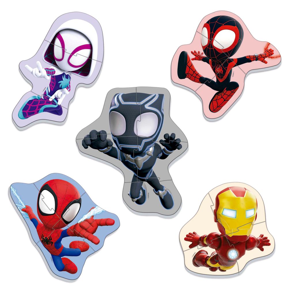 Educa - My First Puzzle Set - Spidey & His Amazing Friends - 19 Pcs