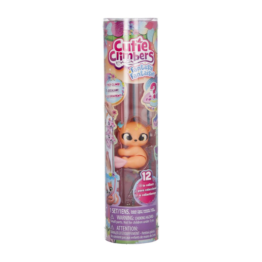 Cutie Climbers - S2 Tree Climber Animals - Style May Vary - 1 Pc