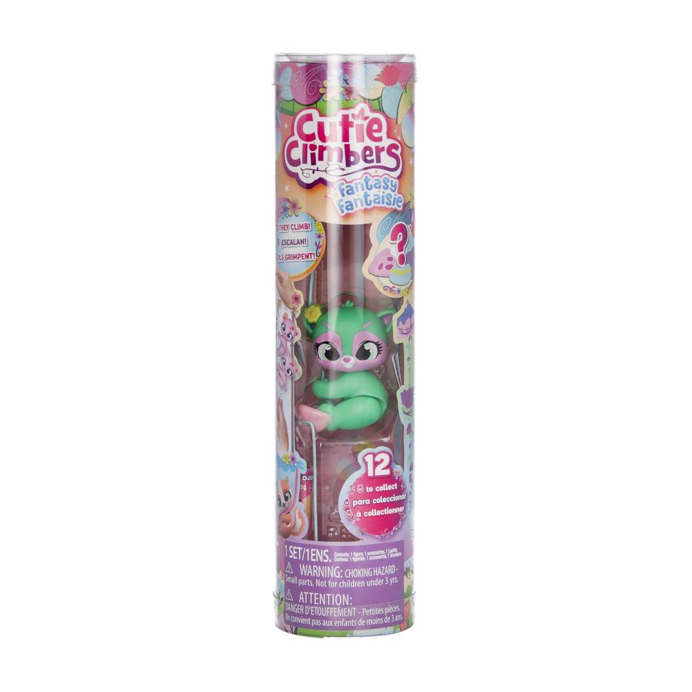 Cutie Climbers - S2 Tree Climber Animals - Style May Vary - 1 Pc
