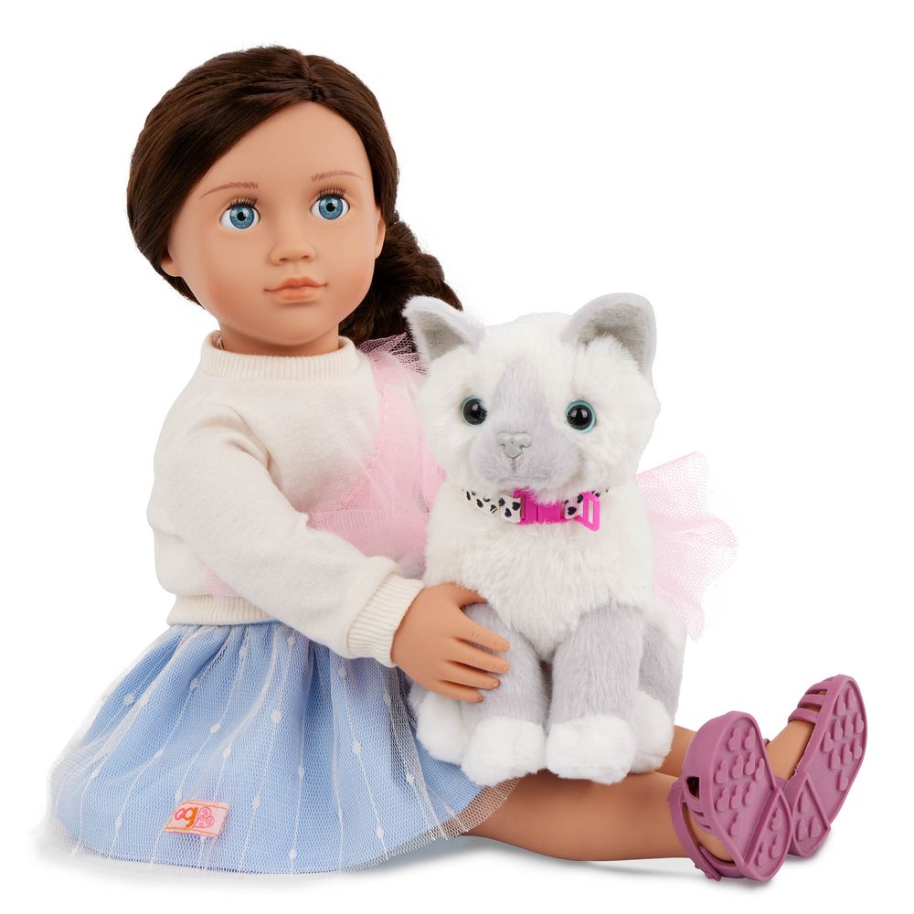 Our Generation - Doll And Pet Kitten With Accessory