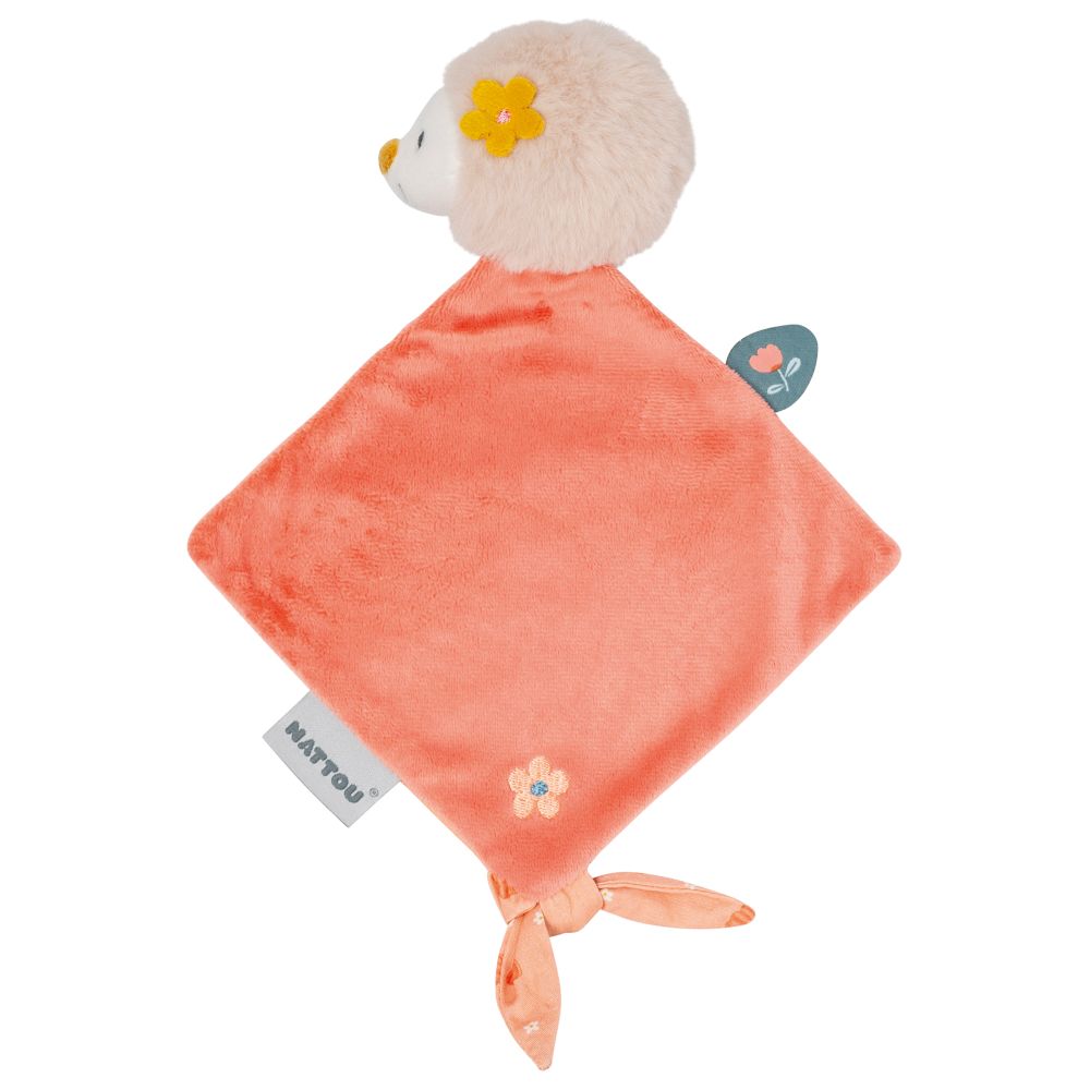 Nattou Doudou Mini Cuddle Comforter - Hedgehog Zoe