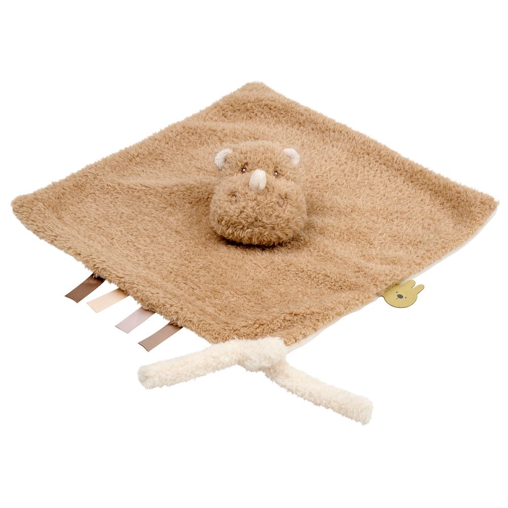 Nattou - Teddy Maxi Doudou Comforter - Rhino