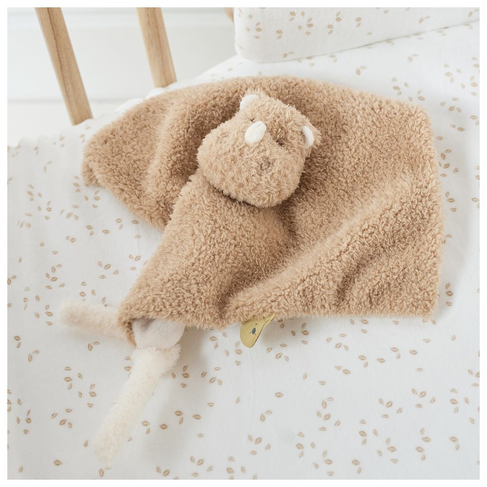 Nattou - Teddy Maxi Doudou Comforter - Rhino