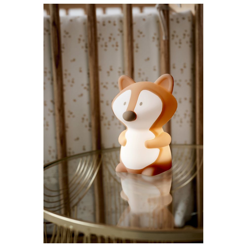 Nattou - LED Nightlight - Fox - Brown/White