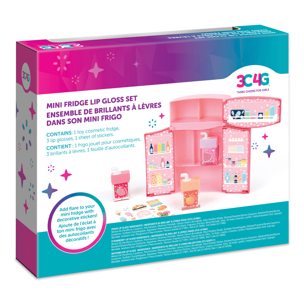 3C4G - Mini Fridge Lip Gloss Set