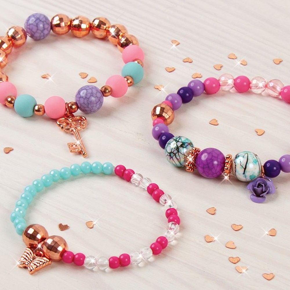 Make it Real - Bedazzled! Charm Bracelets Blooming Creativity 95pcs