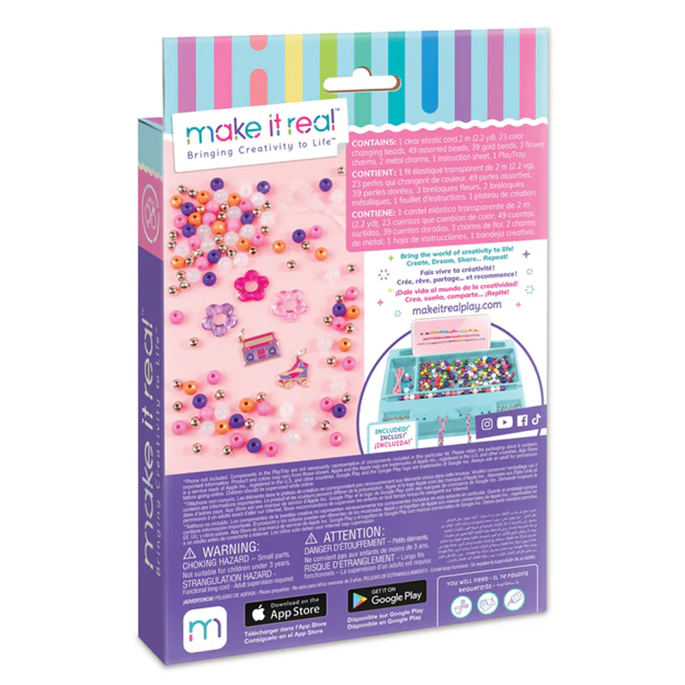 Make it Real - Color Reveal DIY Bracelets Kit - 119pcs