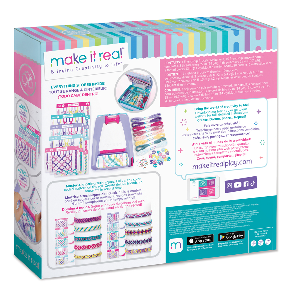 Make it Real - Friendship Bracelet Maker Kit - 100pcs