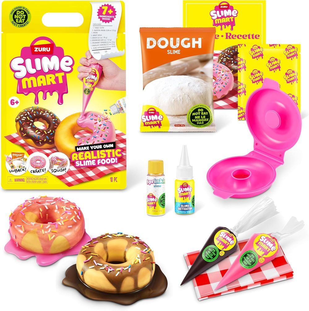Zuru - Slime Mart Donut Kit - 10 Pcs