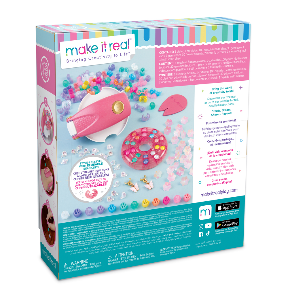 Make it Real - Cool Clips Hair Accessories Set - 167pcs