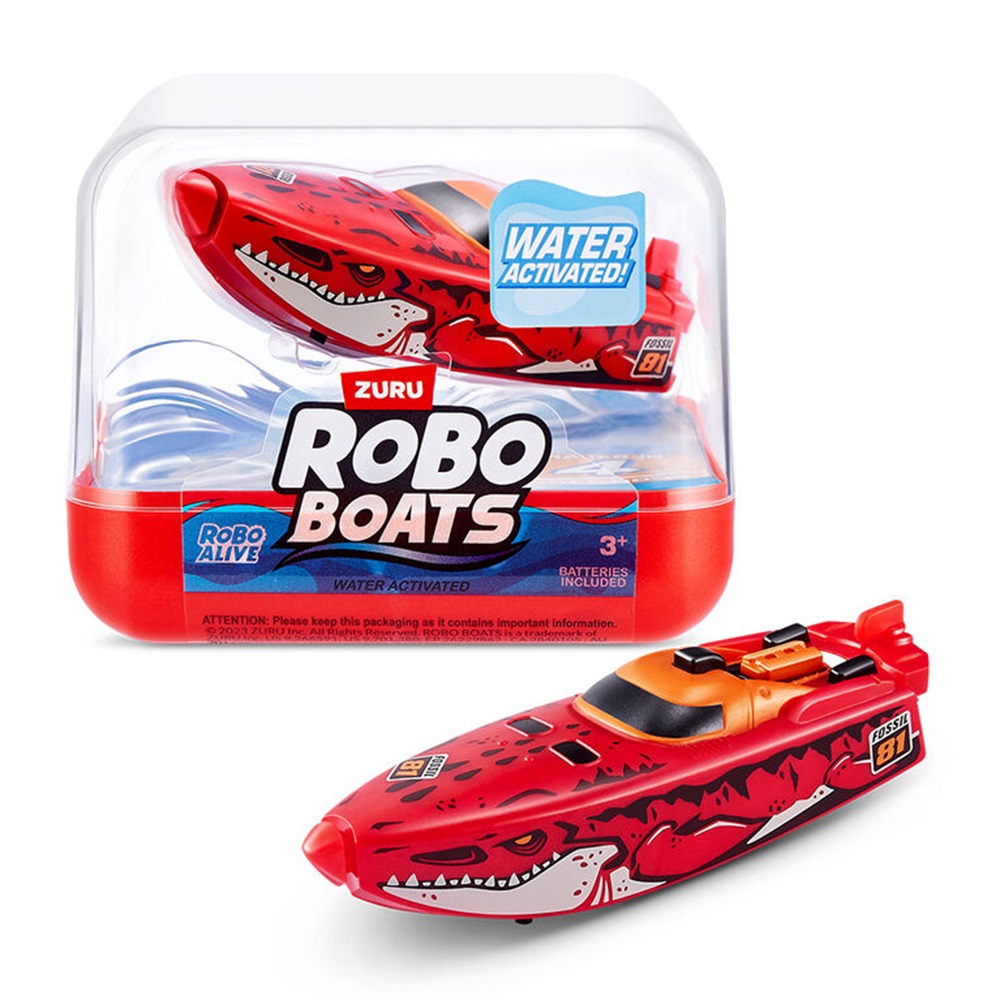 Zuru - Robo Alive Boats "Water Activated" 1pc - Color May Vary