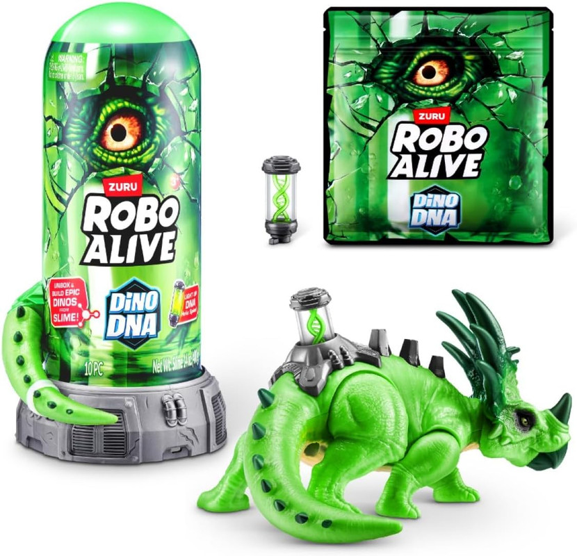 ZURU - Alive Robo Dino Dna Playset Series 1 Toy - Style May Vary
