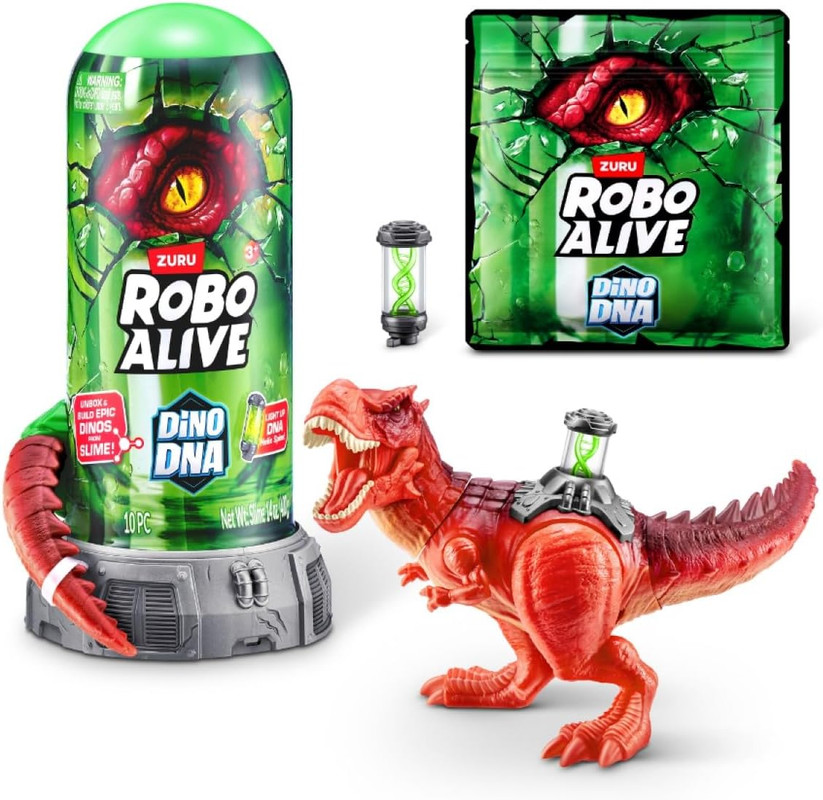 ZURU - Alive Robo Dino Dna Playset Series 1 Toy - Style May Vary