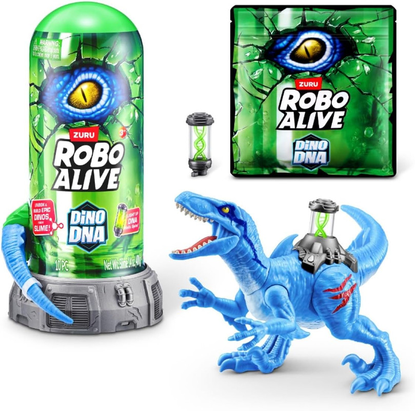 ZURU - Alive Robo Dino Dna Playset Series 1 Toy - Style May Vary