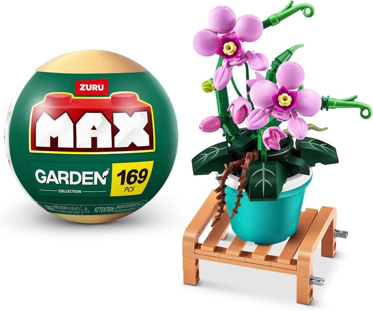 Zuru - Max Garden Collection Building Block Set Series 1 - Style May Vary - 1 Pc