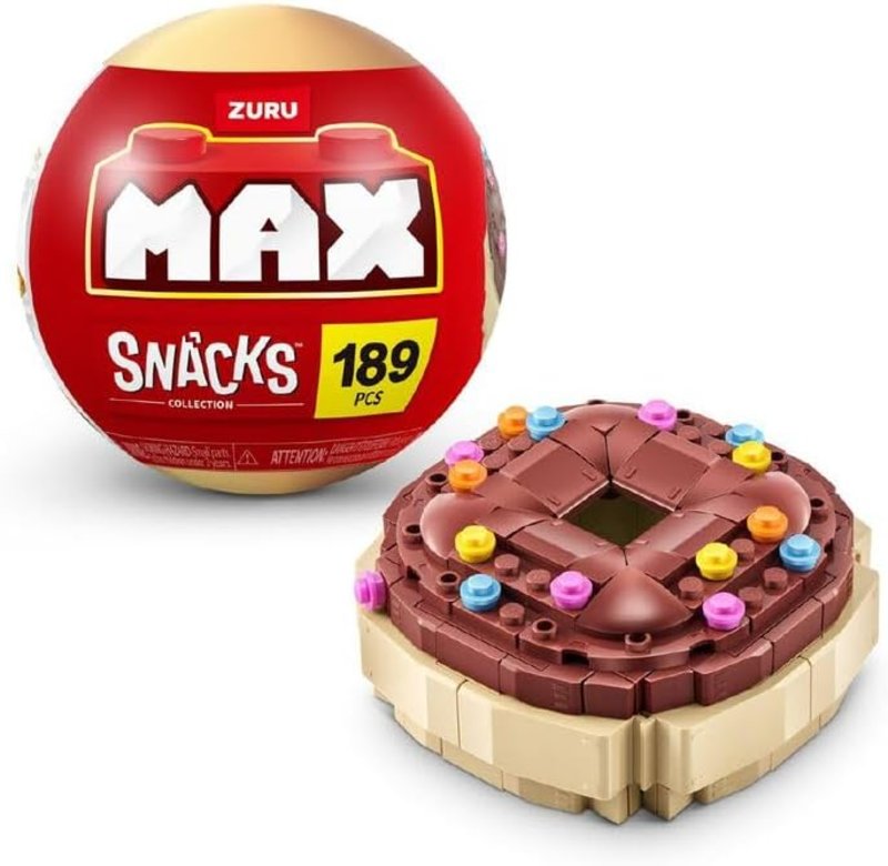 Zuru - Max Snacks Series Premium Building Blocks - Style May Vary - 1 Pc