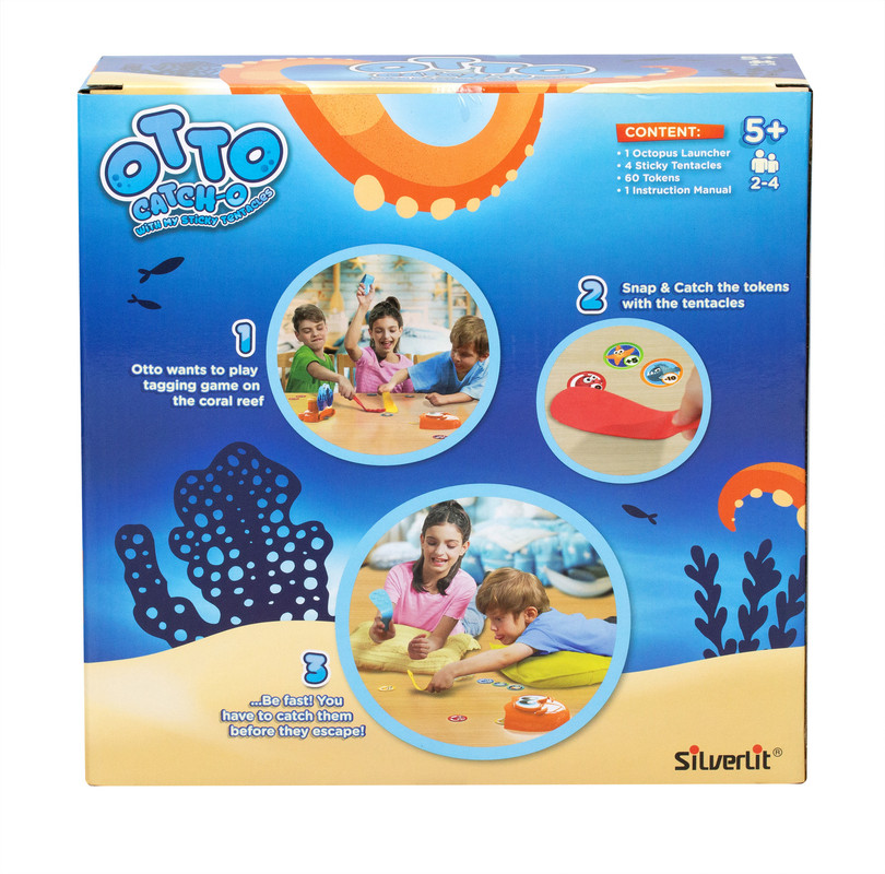 Silverlit - Otto Catch O Exciting Octopus Fishing Game