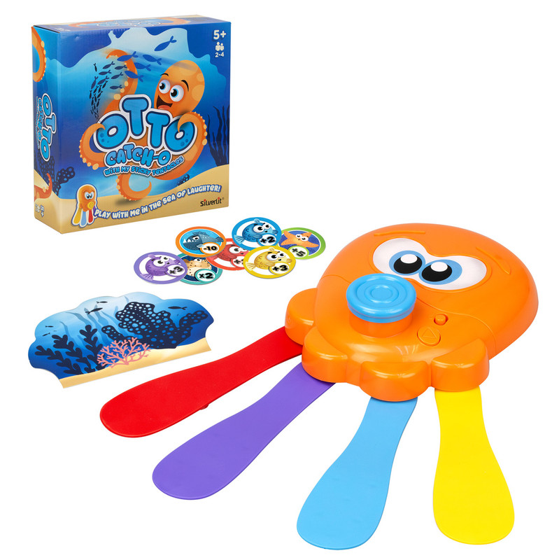 Silverlit - Otto Catch O Exciting Octopus Fishing Game