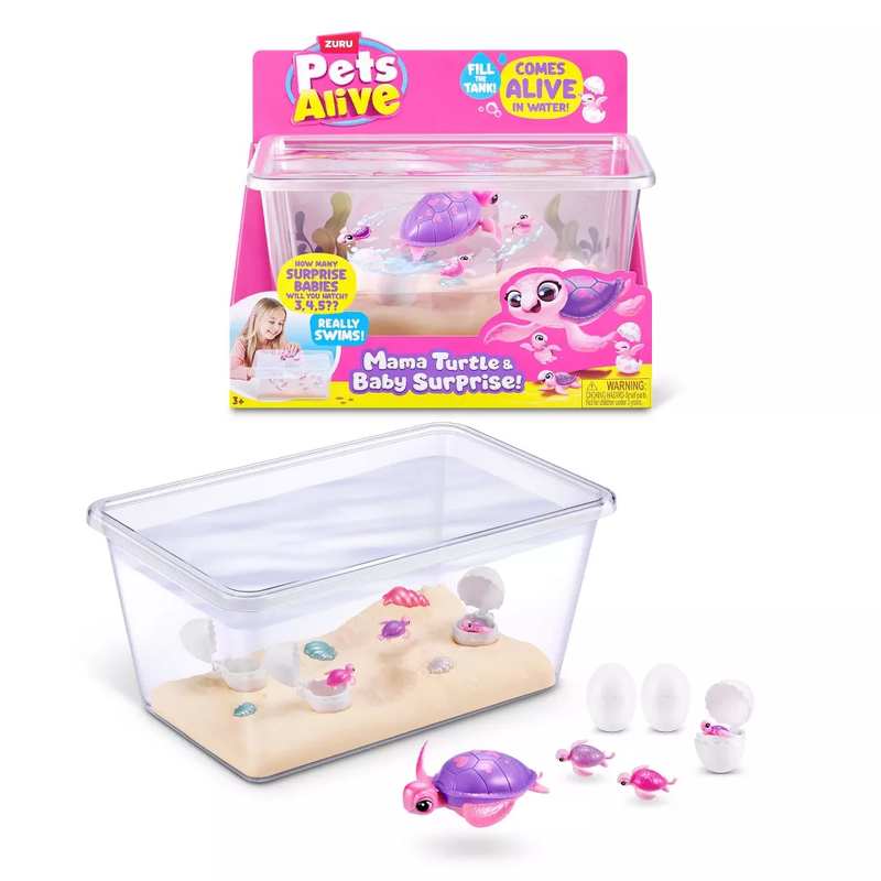 Zuru - Pets Alive Mama & Baby Series 1 Surprise Playset