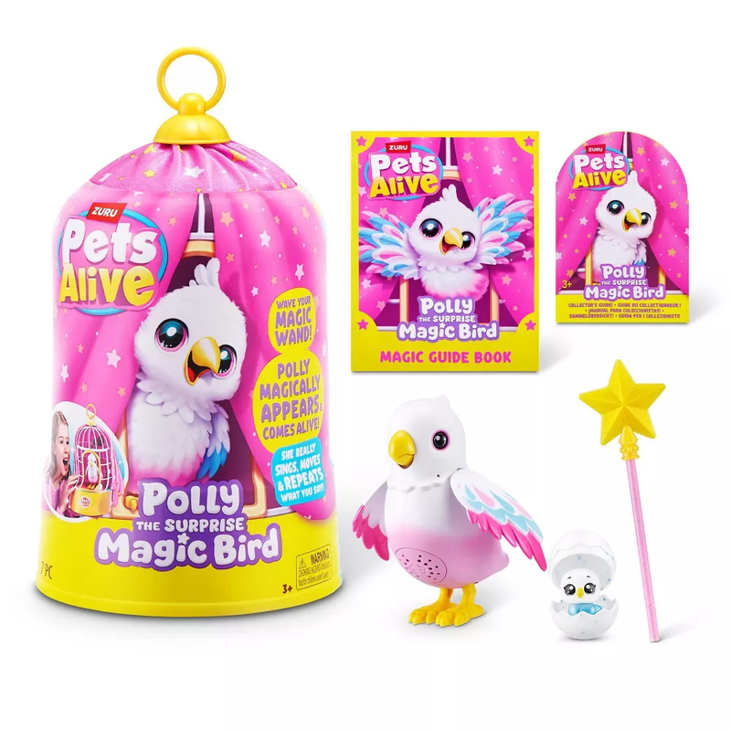 Zuru - Pets Alive Zuru Polly The Magic Bird Robot Toy