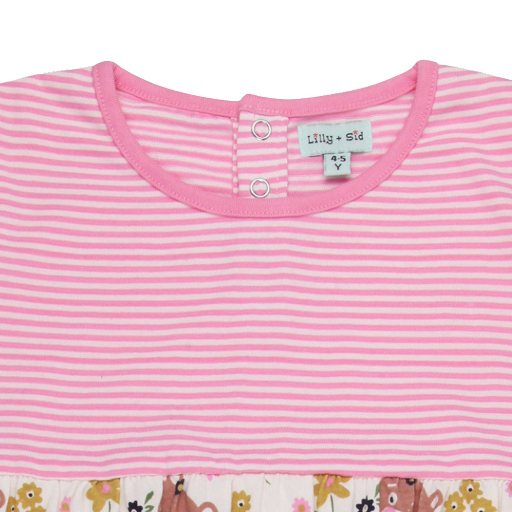 Lilly & Sid Girl's Lilly & Sid Print Dress