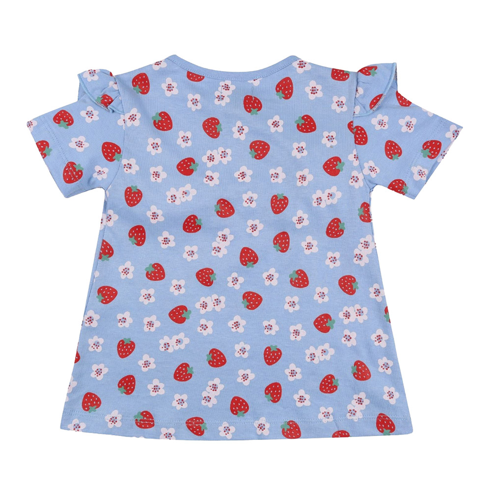 Lilly & Sid Baby Girl's Strawberry Printed Top & Leggings Set - 2 Pcs