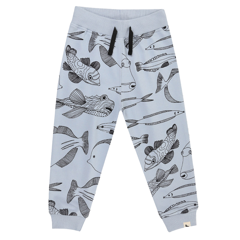 Turtledove London Boy's Fish Printed Sweatshirt - Blue