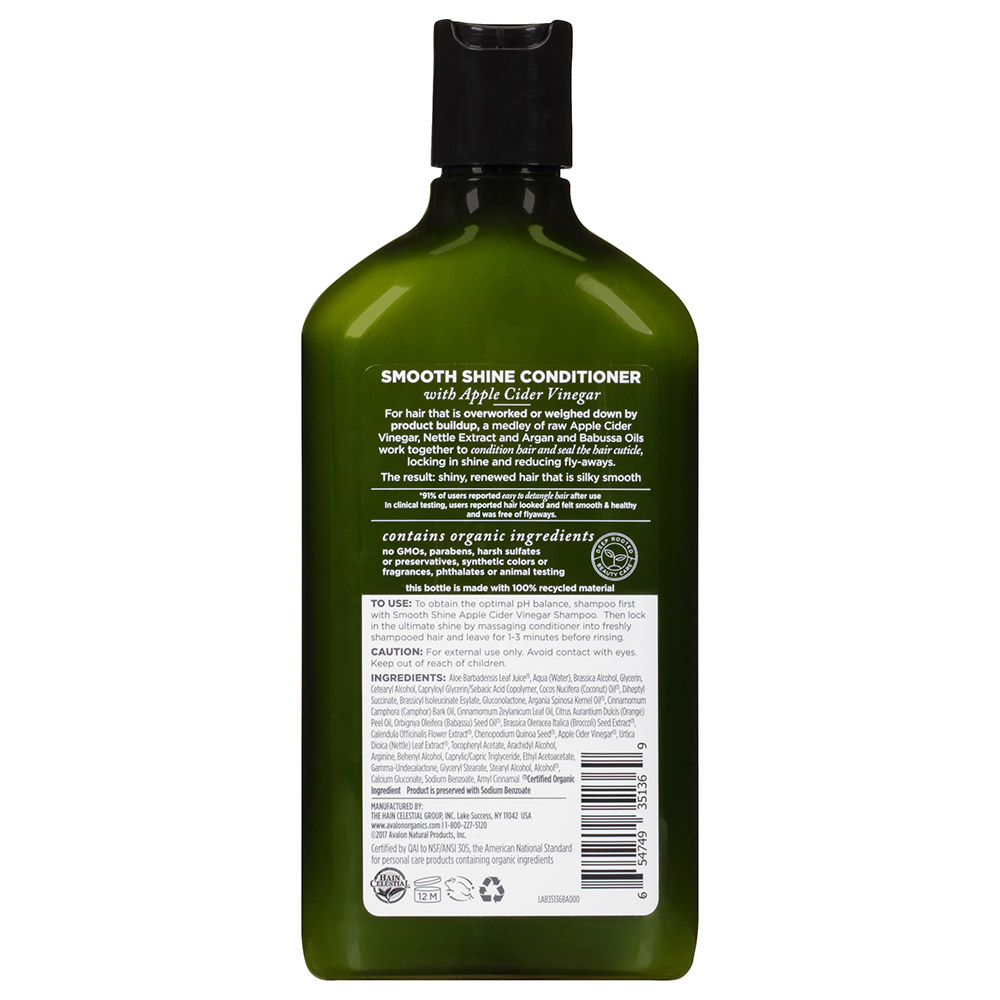 Avalon - Organics Apple Cider Vinegar Conditioner - 312 ml