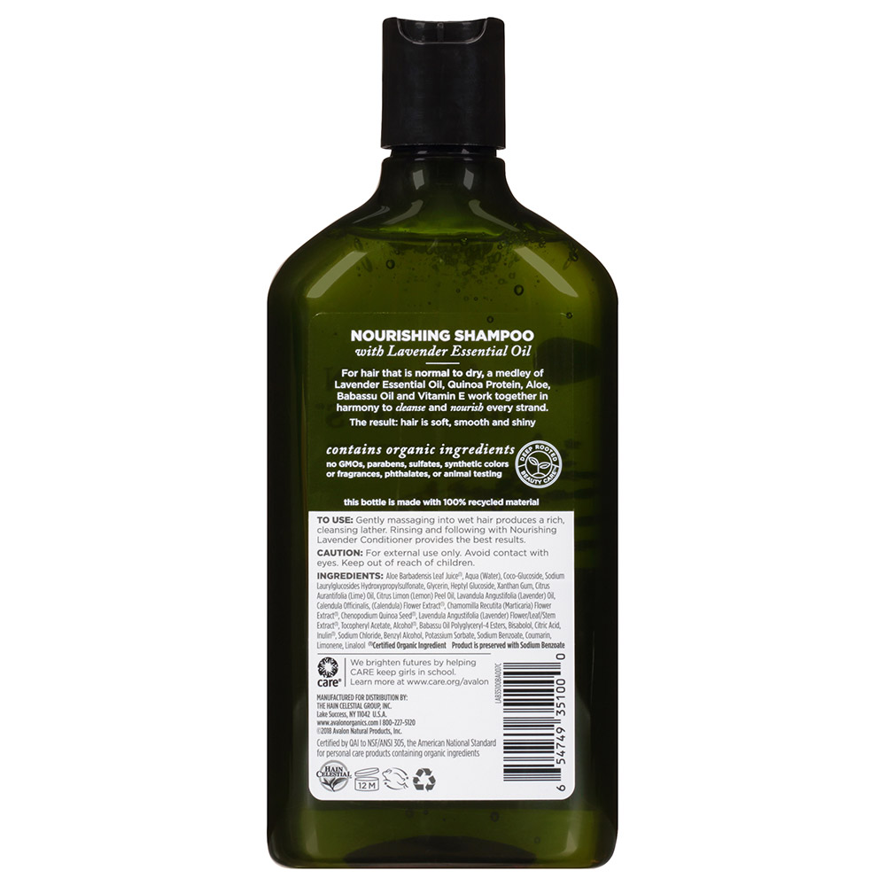 Avalon - Organics Nourishing Lavender Shampoo - 325 ml