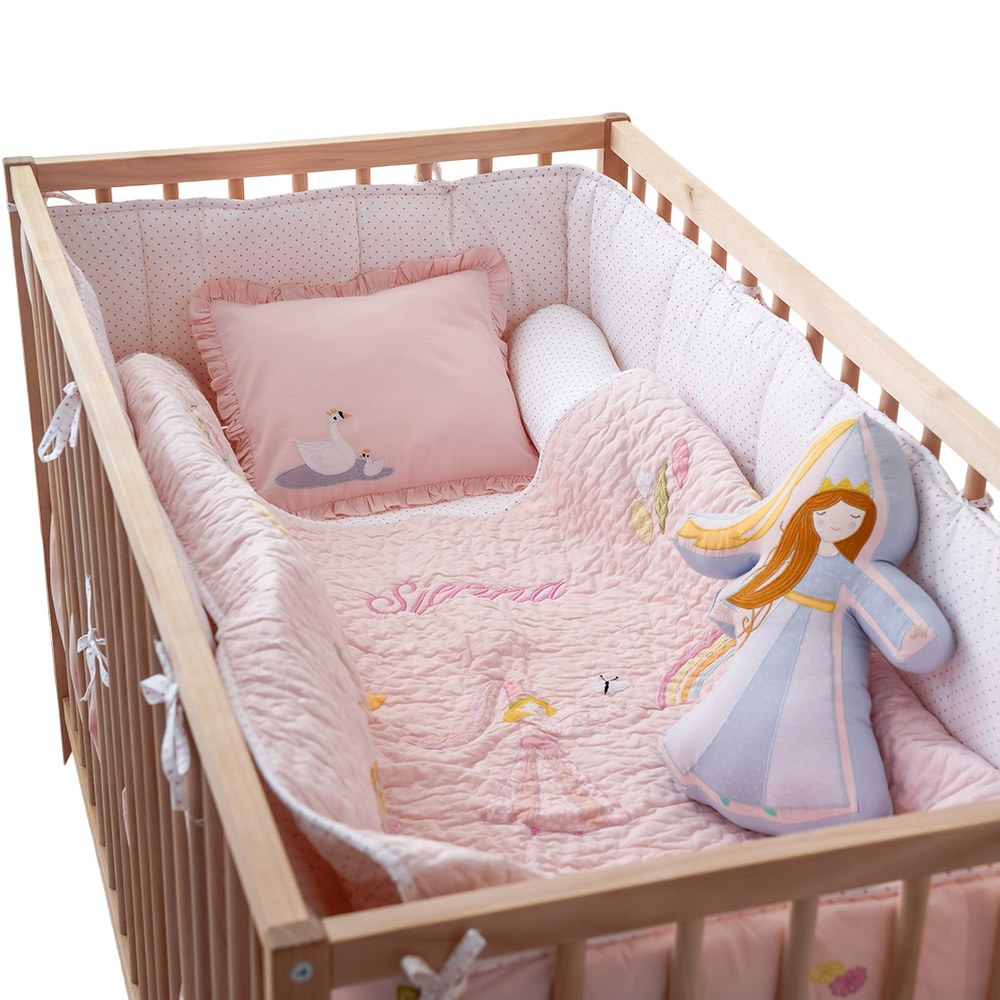 Little West Street - Crib Bedding Set - Princess Dreams - 6 Pc Set