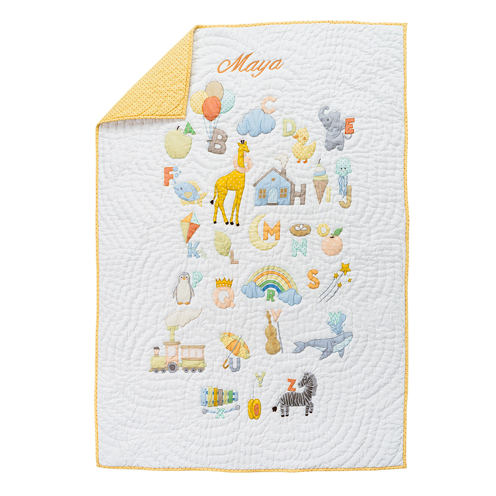 Little West Street - Personalized Quilt Blanket - The A To Z
