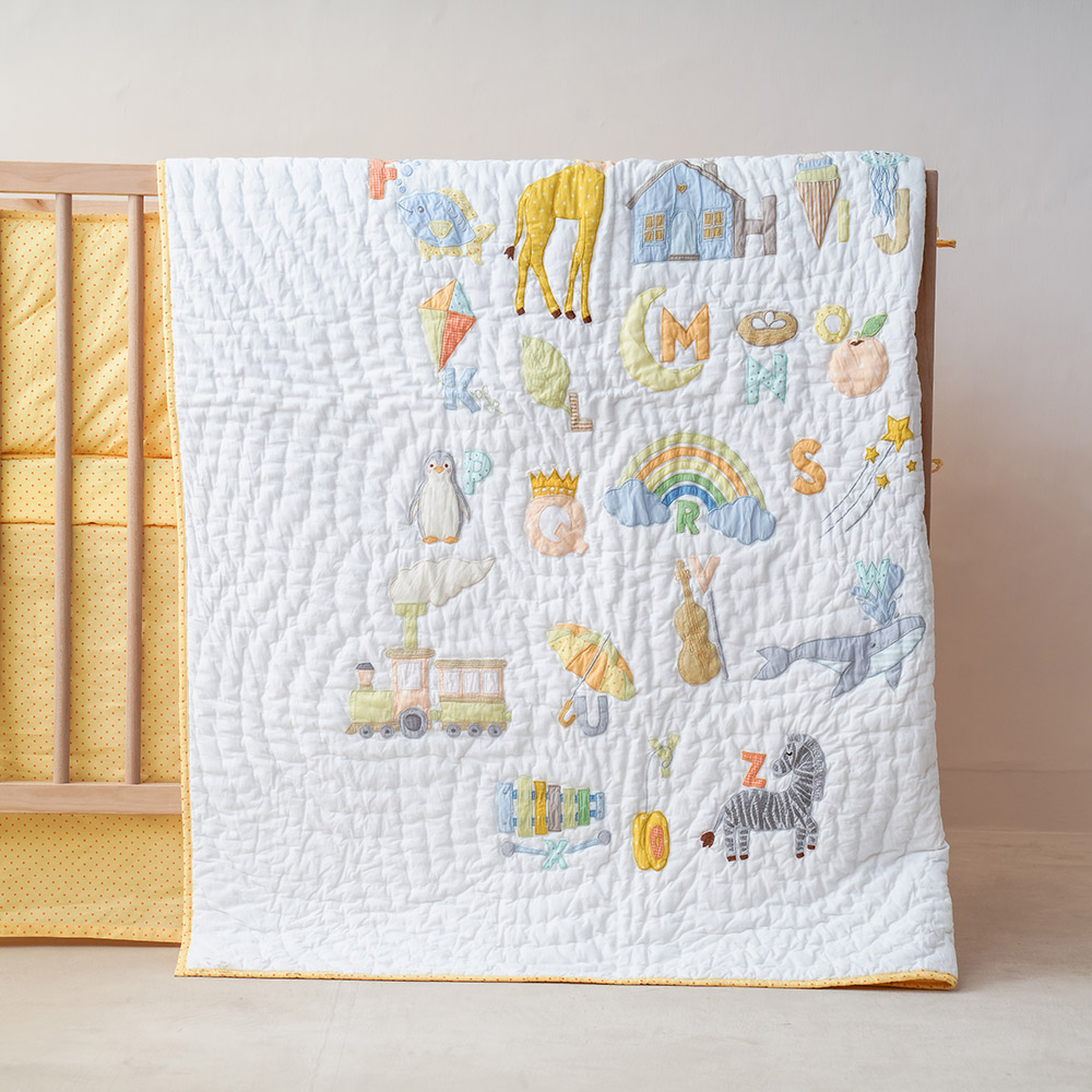 Little West Street - Personalized Quilt Blanket - The A To Z