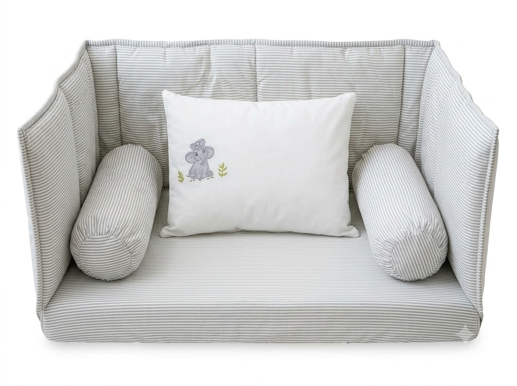 Little West Street - Personalized Pillow And Bolsters Set - Snuggle Safari - 3 Pc Set