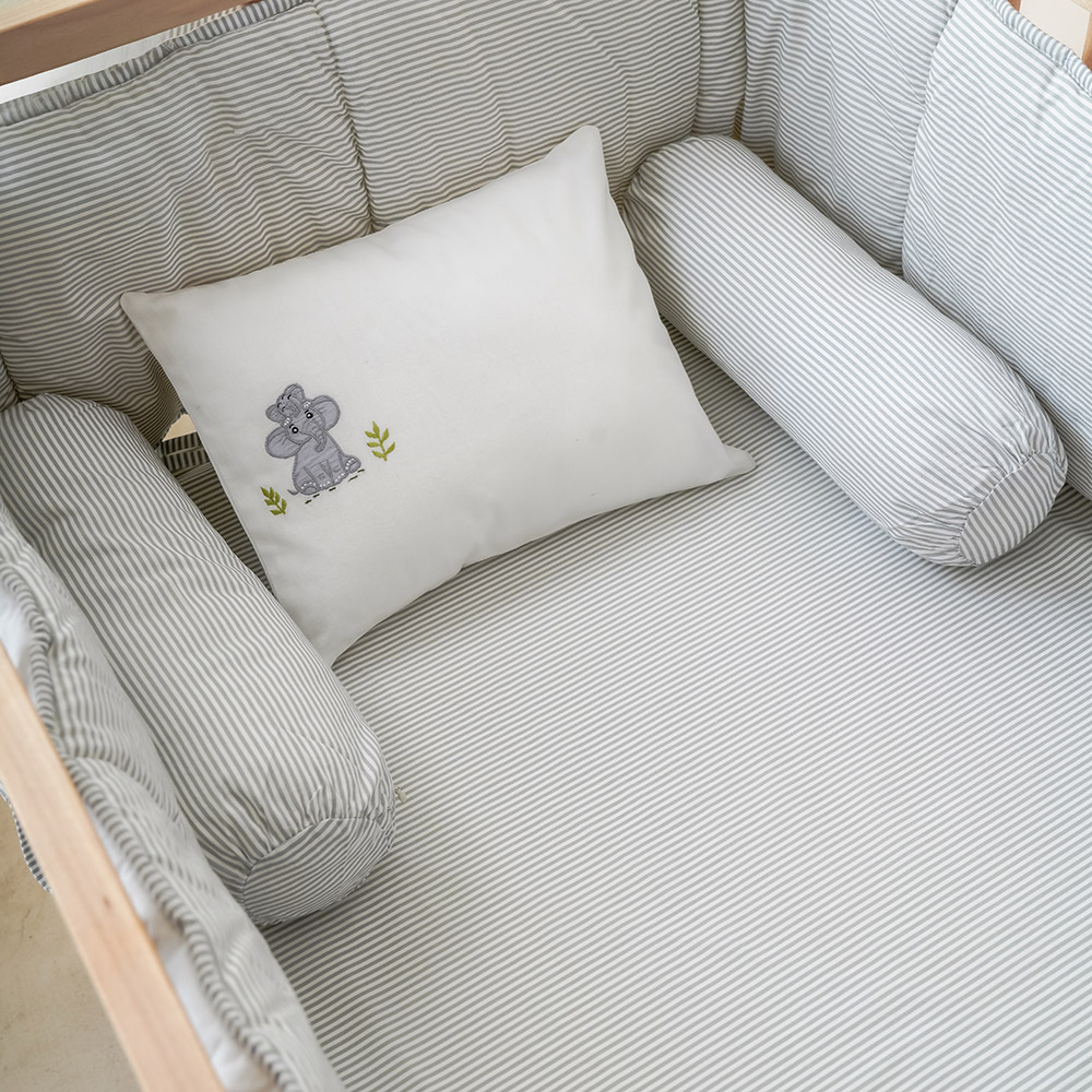Little West Street - Personalized Pillow And Bolsters Set - Snuggle Safari - 3 Pc Set